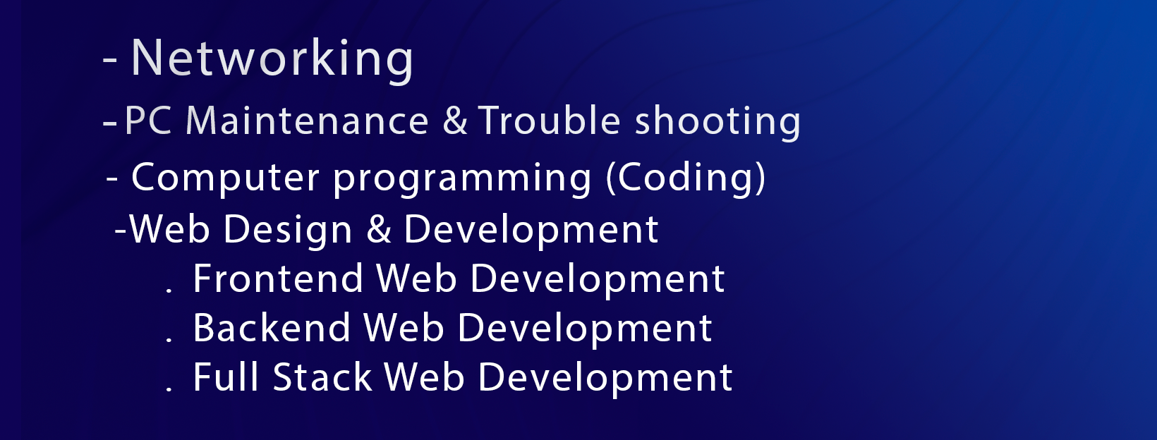 Training Program 1
